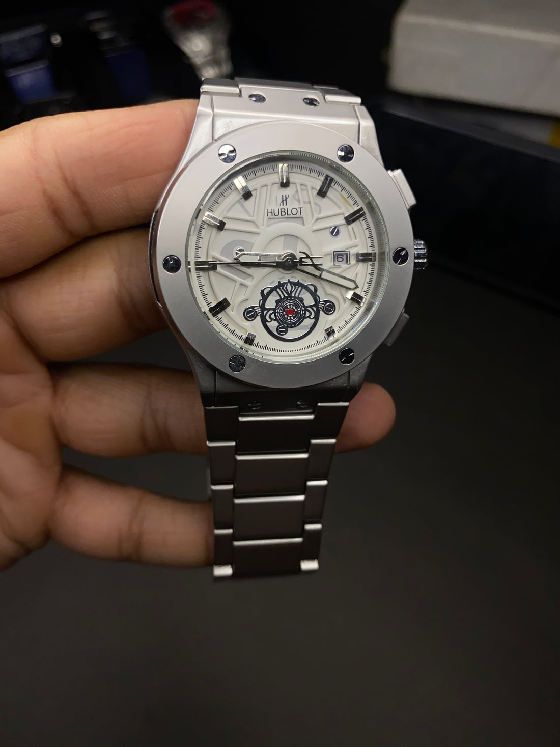 Hubloo Slim Chain Watch