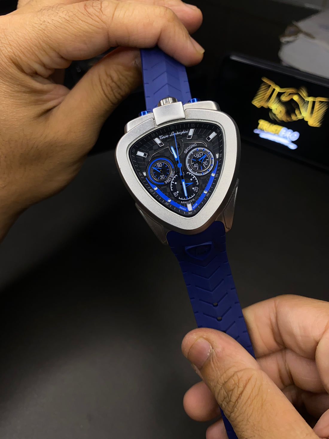 Lambo Watch Chronograph Working ( Limited Edition )